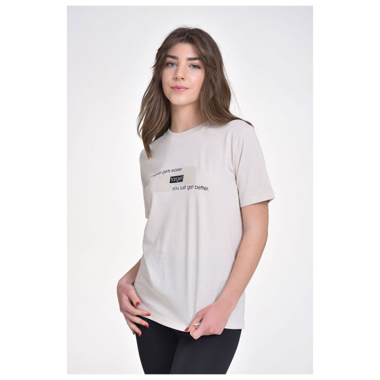 Target Γυναικεία κοντομάνικη μπλούζα T-Shirt Single Jersey "Better"